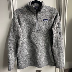 Gray Patagonia Women’s Pullover-better sweater